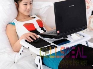 Multi-functional Laptop Table With Cooling Fan – 2