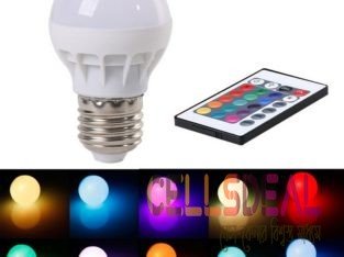 16 Color Changeable Lamp LED Spotlight (remote con