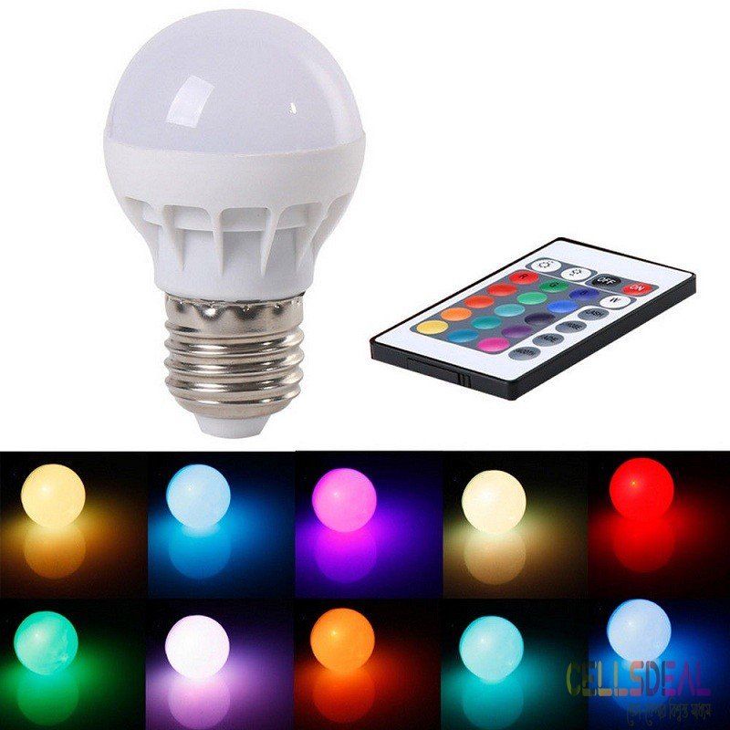 16 Color Changeable Lamp LED Spotlight (remote con