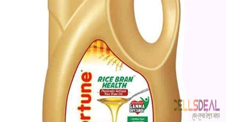 Fortune Rice Bran Oil – 5 Ltr (3% OFF )