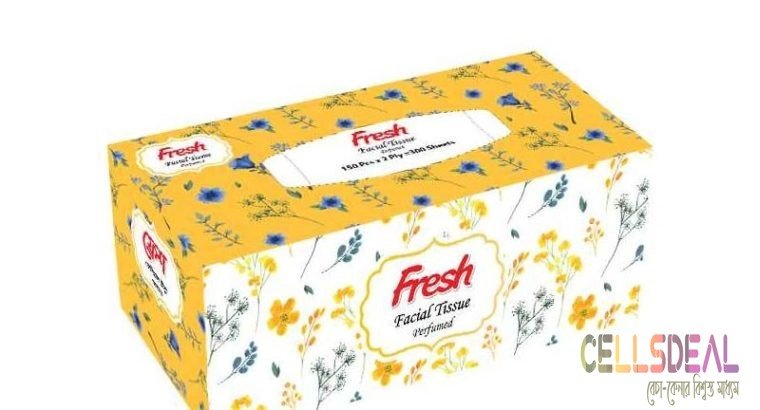 Fresh Perfumed Facial Tissue (150 X 2) Ply Box