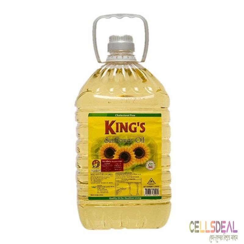 King’s Sunflower Oil Pet – 5 Ltr