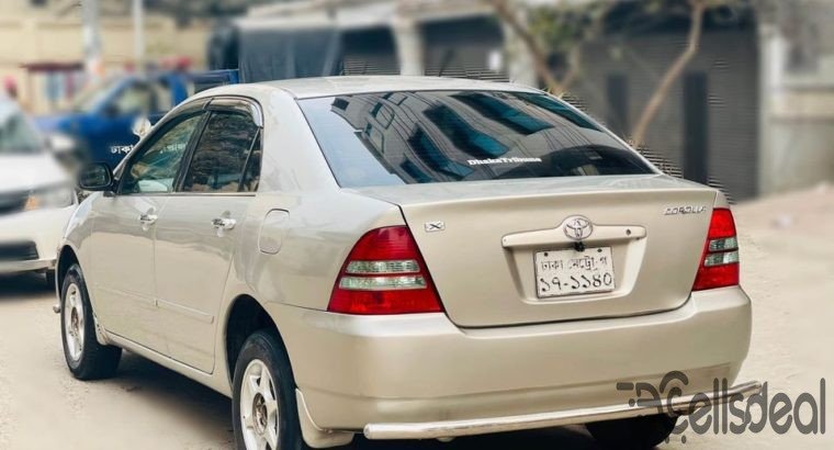 🚗 Toyota X Corolla. 🚗 Model 2000.