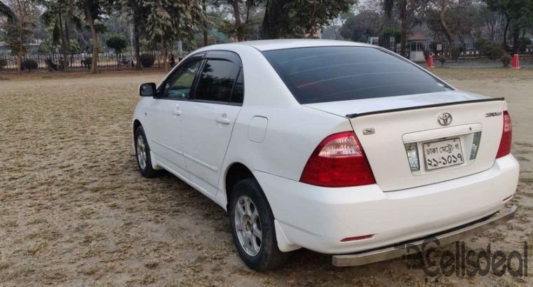 Model: Toyota Corolla 2004 (new shape)