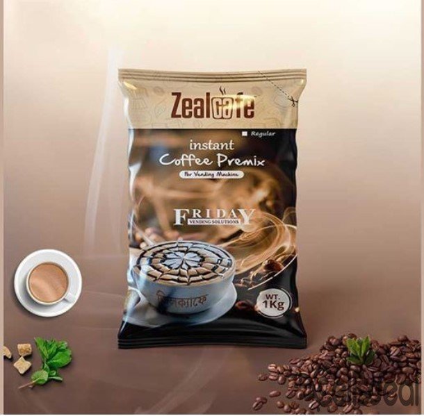 ZealCafe Instant Coffee Premix (Regular) – 1Kg