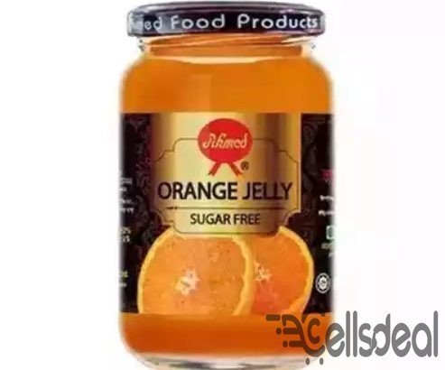 Ahmed Sugar Free Orange Jelly 375 gm