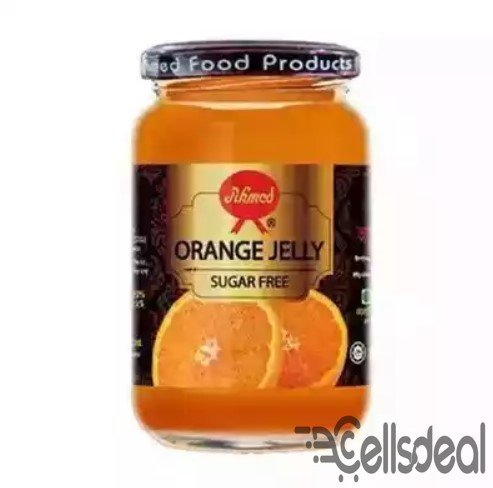 Ahmed Sugar Free Orange Jelly 375 gm