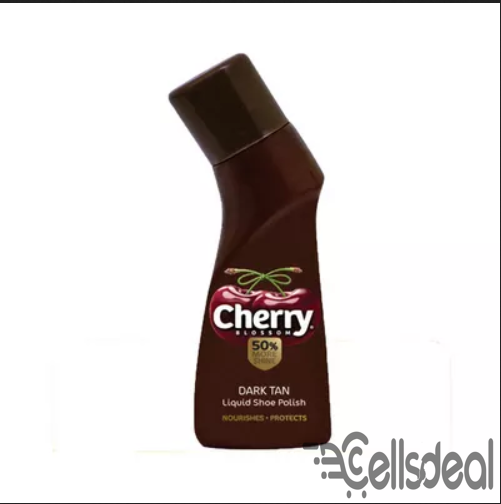 Cherry Blossom Dark Tan Liq Shoe + Wax E. – 75 ml