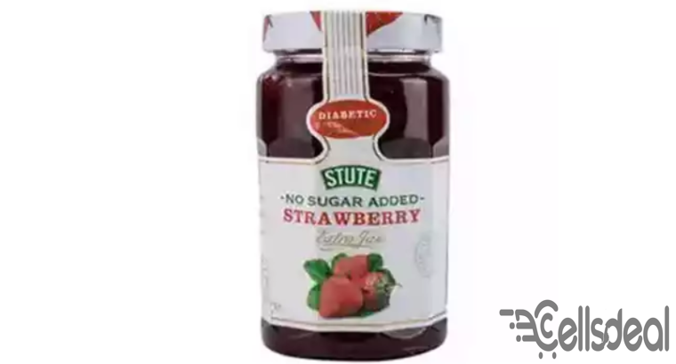 Stute Diabetic Strawberry Extra Jam – 430 gm