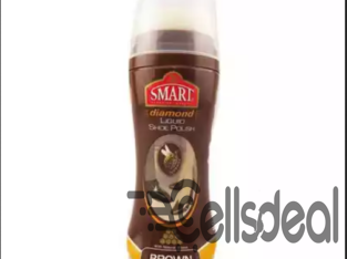 Smart Diamond Liquid Shoe Polish (Brown) – 75 ml