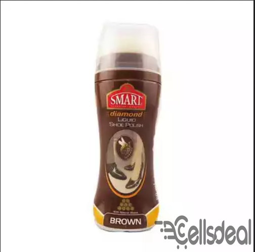 Smart Diamond Liquid Shoe Polish (Brown) – 75 ml