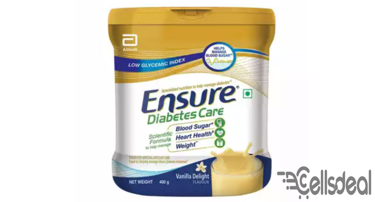 Ensure Diabetes Care Adult Health Drink – 400 gm