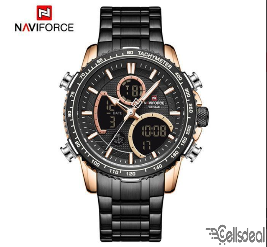 NAVIFORCE NF9182 Stainless Steel Watch for Men