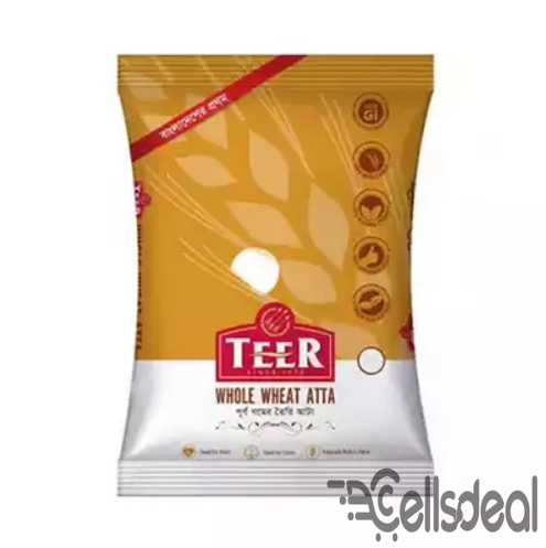 Teer Whole Wheat Flour (Atta) – 2 kg