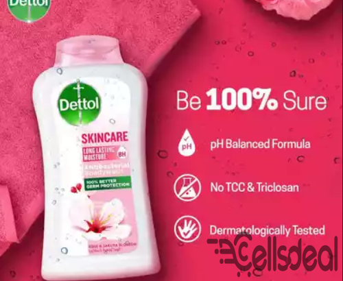 Dettol Shower Gel Rose & Sakura Blossom – 250 ml