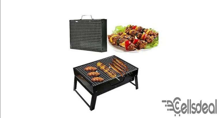 পোর্টেবল বার্বিকিউ মেশিন BBQ Big Size (17 inch )