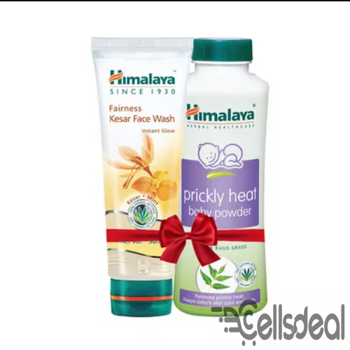 Himalaya Face Wash & Prickly Heat Baby Powder 50gm