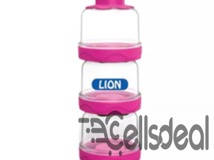 Lion Milk Powder Container (Pink)- each