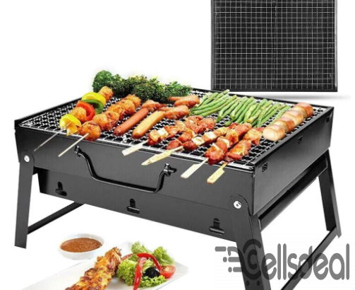 Portable barbeque machine