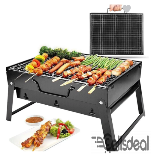 Portable barbeque machine