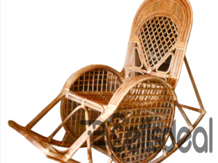 Cane and Craft (( Large Rocking Chair (Diamond Bor