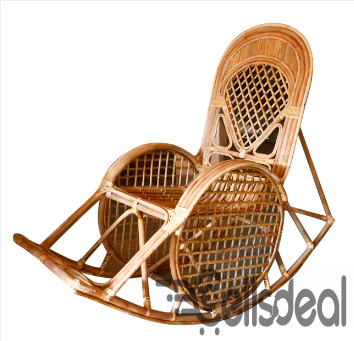 Cane and Craft (( Large Rocking Chair (Diamond Bor