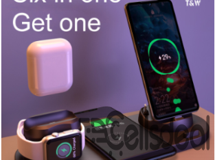 6 in 1 Charging Dock Station-Wireless fast charger