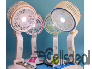 রিচার্জেবল LED লাইট ও ফ্যান (১ পিস)