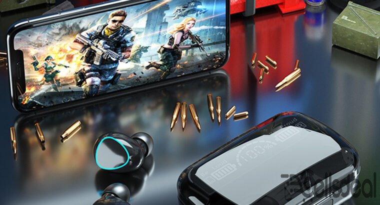 M10 TWS Earphone 9D Stereo LED Digital Display