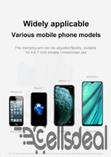 Phone Holder Stand 360 Rotation Windshield Gravity