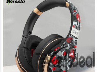 Wiresto EL-A1 Over The Ear Graffiti Headphone Wire