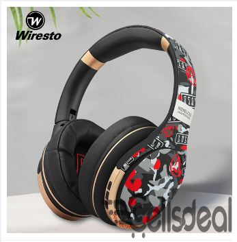 Wiresto EL-A1 Over The Ear Graffiti Headphone Wire
