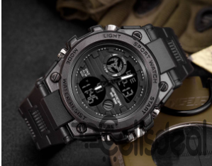 SANDA Brand Sports Men’s Watch LED Multi-Function