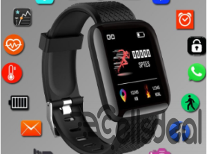 D116 PLUS Smart Bracelet Heart Rate Blood Pressure