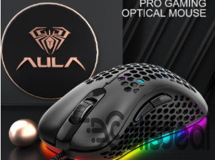 ULA F810 RGB Backlit Mouse 7 Buttons 6400 DPI Holl