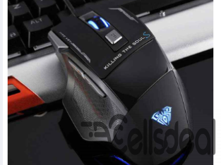 AULA S12 Gaming Mouse Wired 6400DPI 7 Programmable