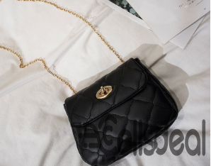 Fashion Chains Shoulder Bag Women PU Leather Cross