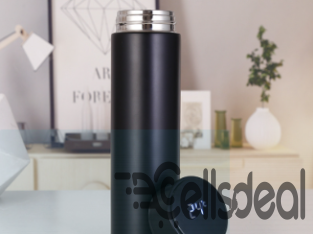 Stainless Steel Smart Water Bottle Temperature Di