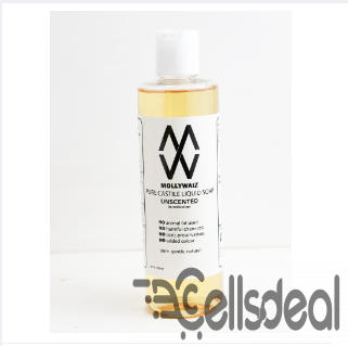 Mollywaiz Pure Castile Liquid Soap UNSCENTED 300ML