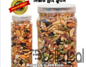 Mixed Dry Fruits & Nuts – 500 gm