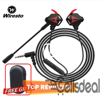 Wiresto G5 Wired Gaming Earphones In Ear Headphone