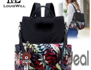 LouisWill Women Backpacks Anti-theft Shoulder Bag