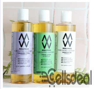 Mollywaiz (Body Wash and Face Wash) Pure Castile