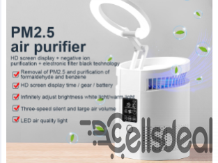 Negative Ion Air Purifier Smart Desk Lamp Indoor F