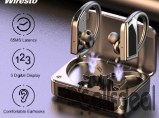 Wiresto Q8 TWS Earphone Earbuds SweatprooF