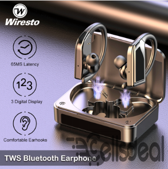 Wiresto Q8 TWS Earphone Earbuds SweatprooF