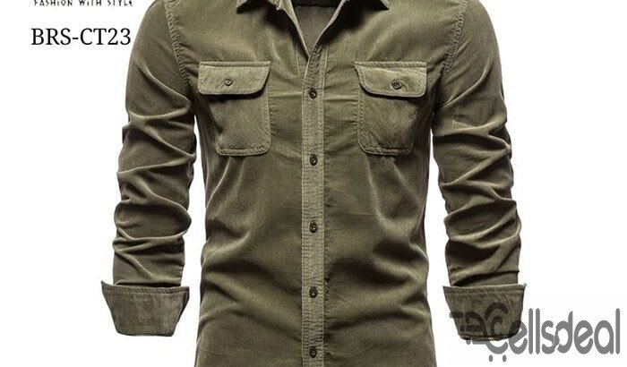 Full Sleeve Corduroy Shirt for Men – BRS-CT23