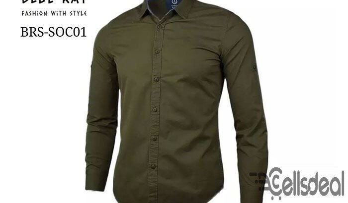 Full Sleeve Cotton Shirt for Men – BRS-SOC01