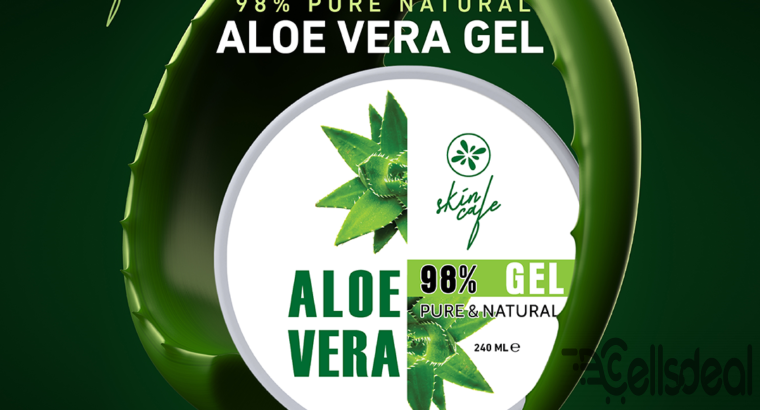 Skin Cafe Pure & Natural Aloe Vera gel 98% (240ml)