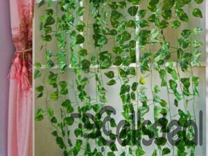 Auto Draft12 Pack Artificial Fake Ivy Leaves Green